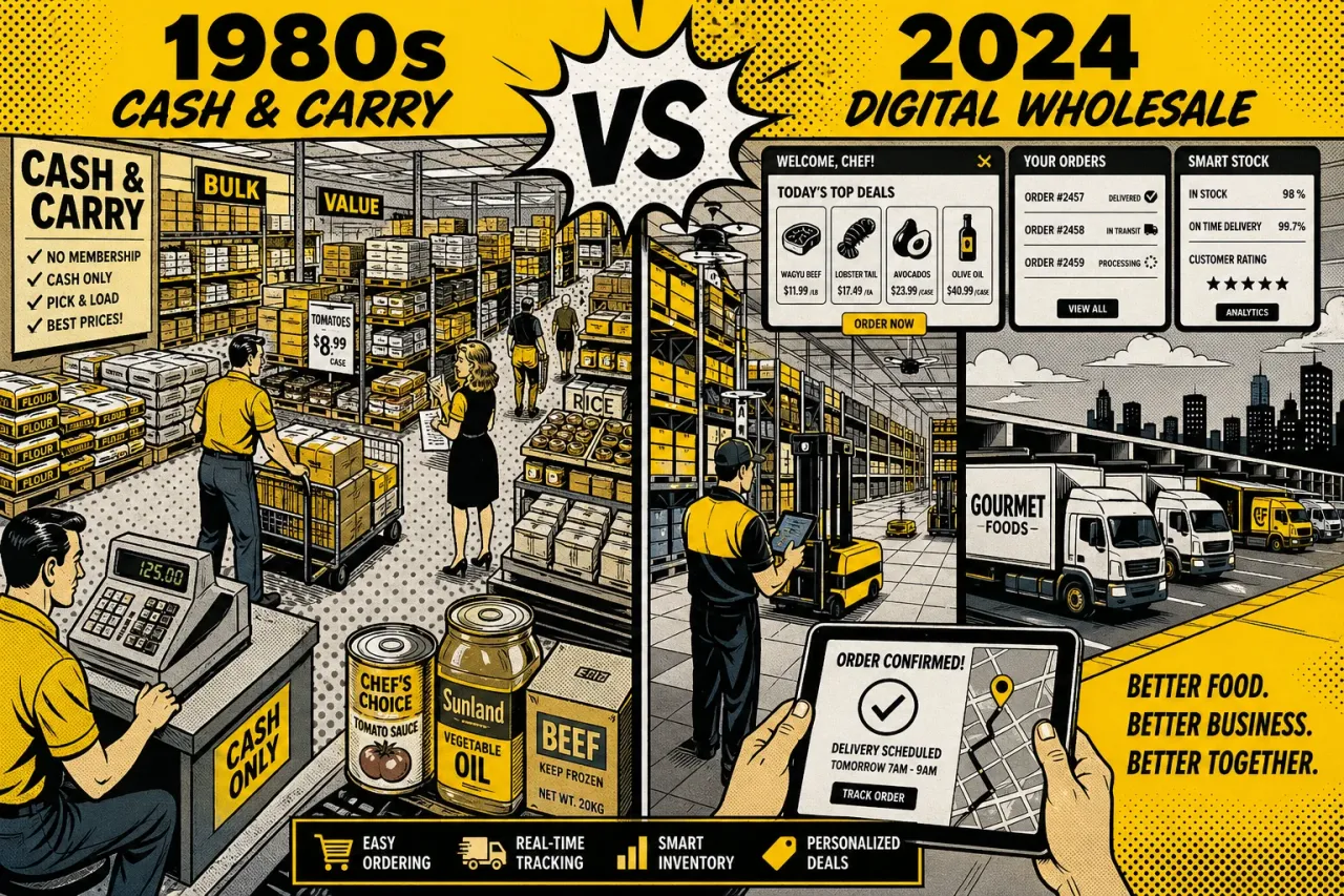 40 Jahre Transgourmet: Vom C+C-Markt zum Multi-Channel-Großhandel