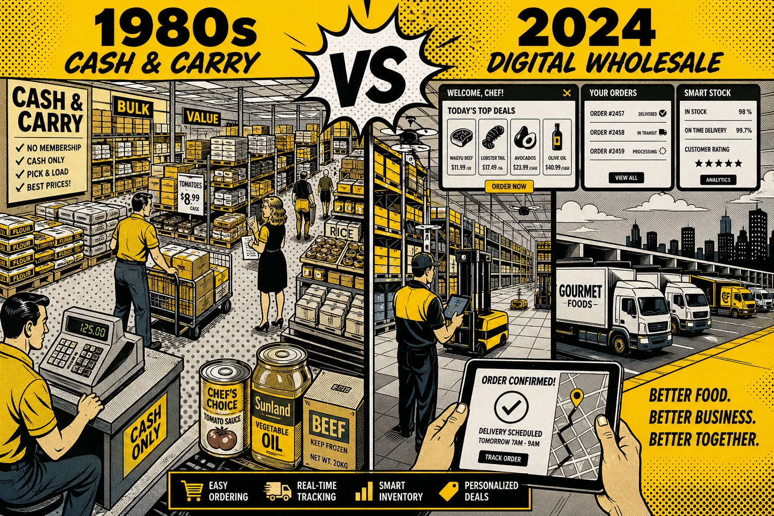 40 Jahre Transgourmet: Vom C+C-Markt zum Multi-Channel-Großhandel