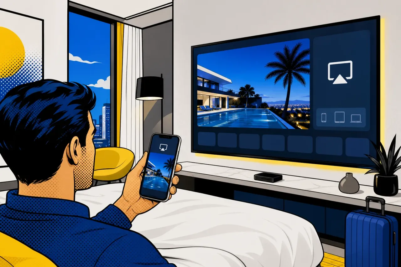 Apple AirPlay im Hotelzimmer: So geht's mit Nonius