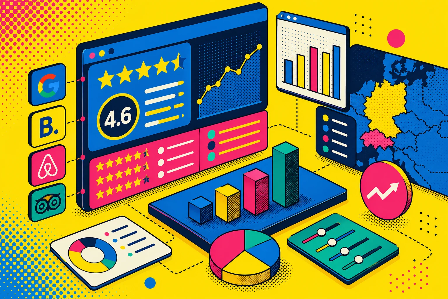 Average Review Score berechnen: Reputation-Score Hotel mit Benchmarks