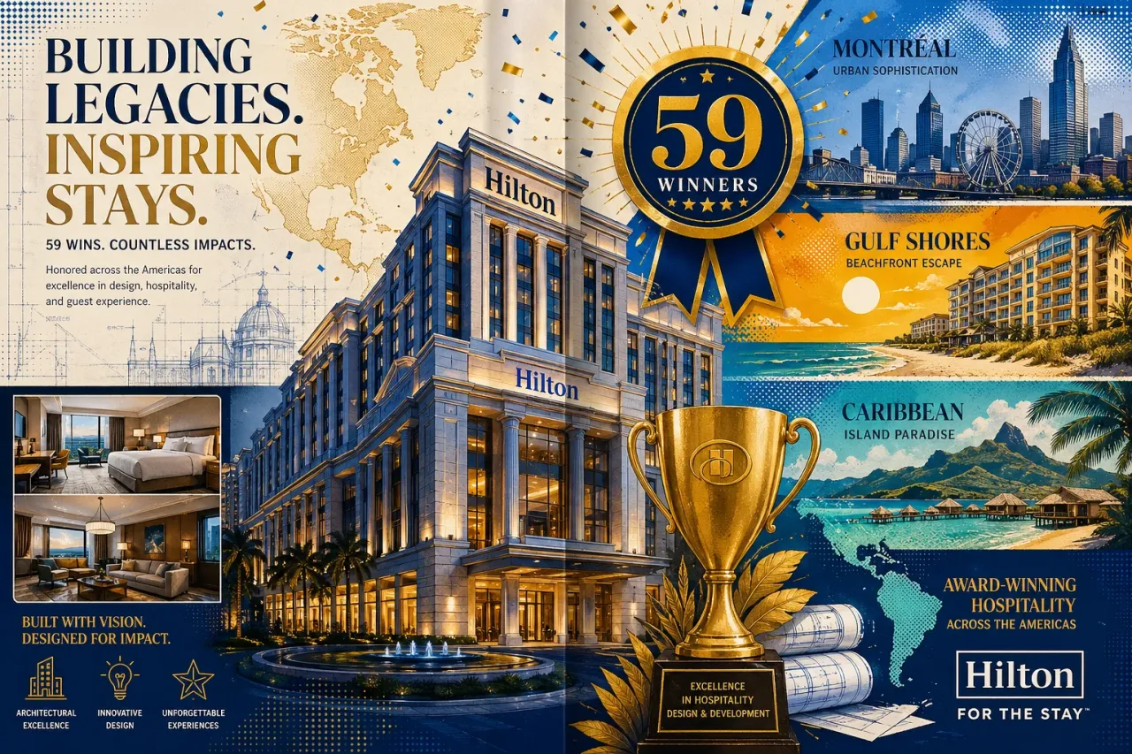 Hilton kürt 59 Gewinner der Americas Development Awards 2025