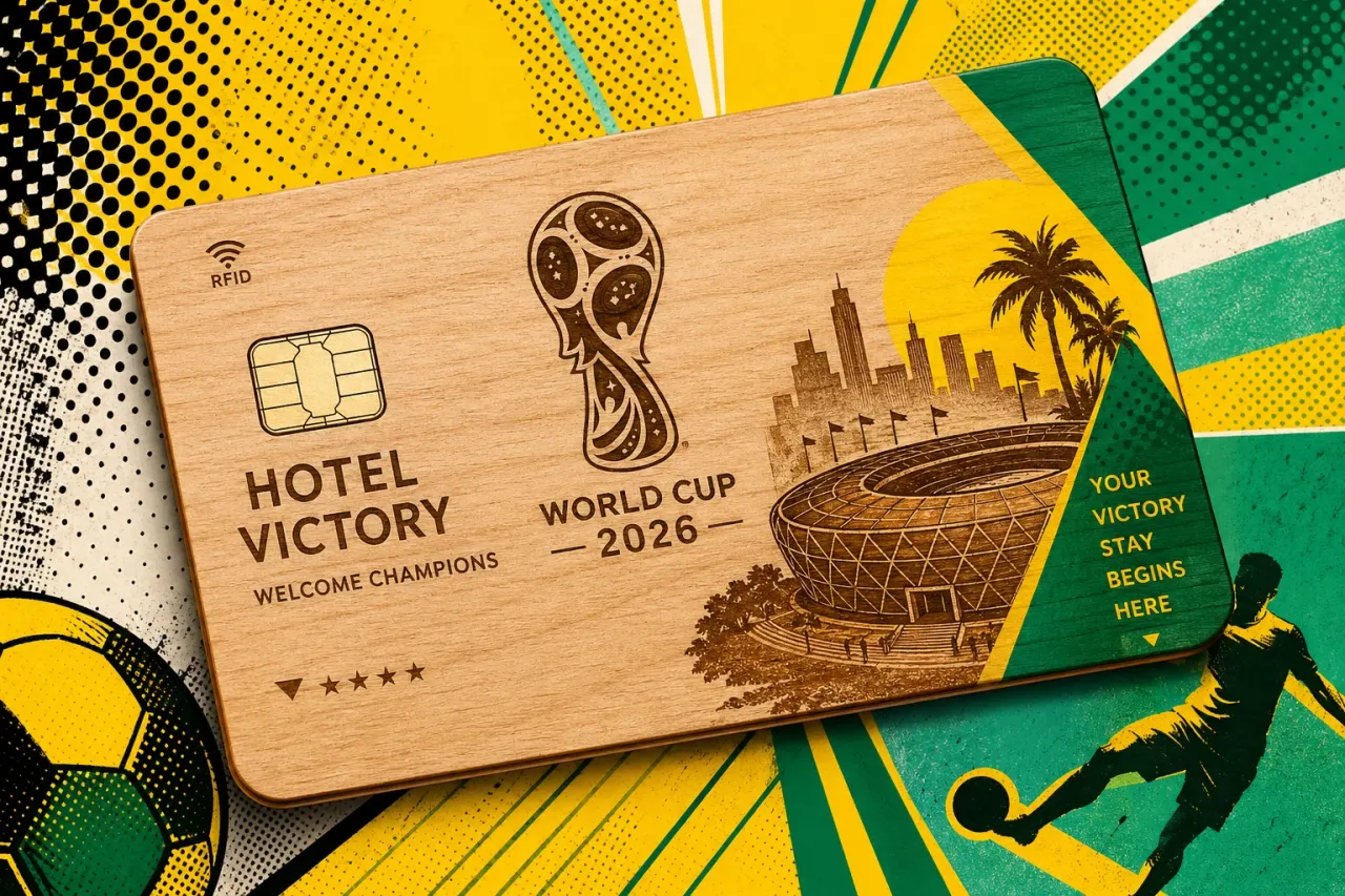 Hölzerne Hotel-Keycards: Mehr als nur ein Türöffner