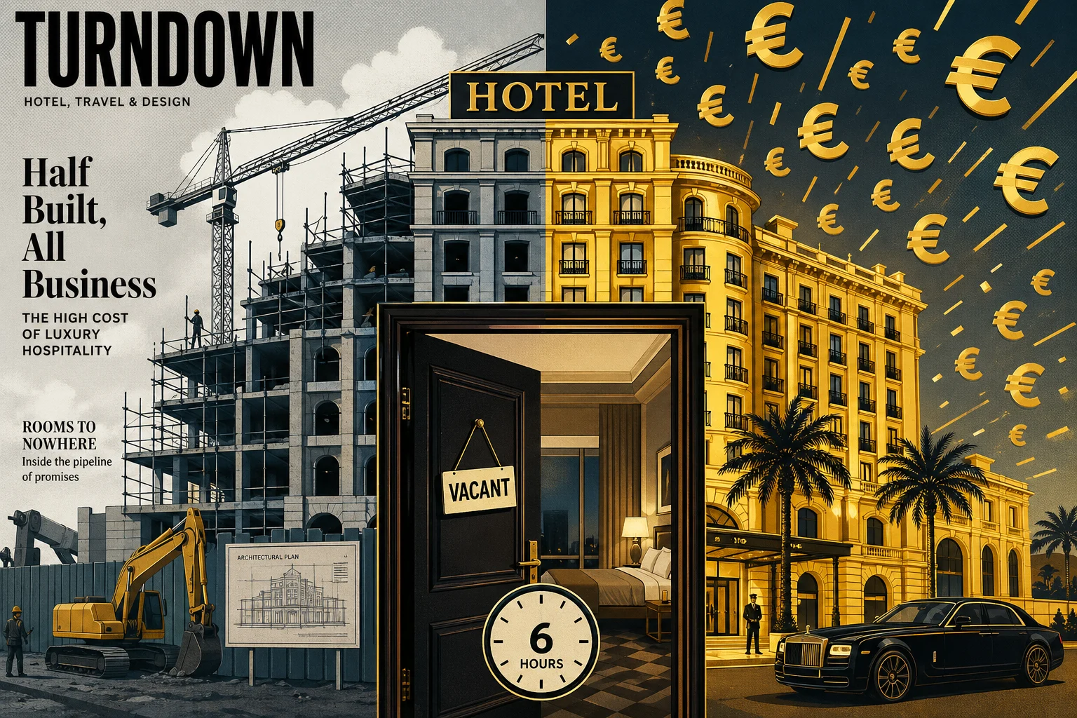 Hotelneubau bricht ein, Europa investiert Rekord