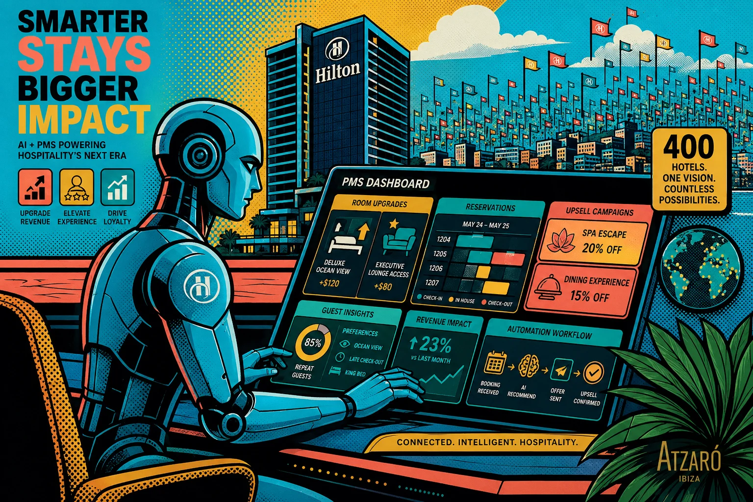 KI-Agenten, Hilton-Boom und Atzaró: Drei Hospitality-Signale