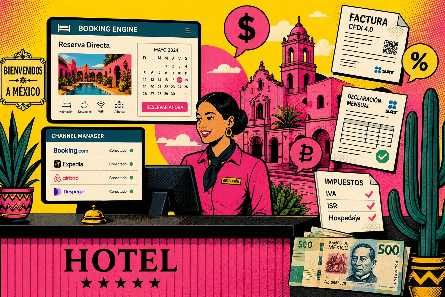 Mexikos neue OTA-Steuerregeln 2026: Was Hotels jetzt wissen müssen