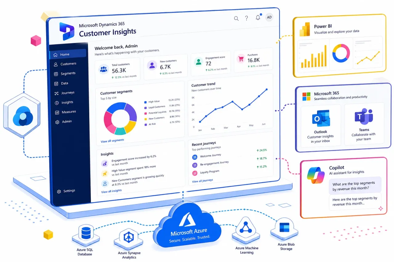 Microsoft Dynamics 365 Customer Insights — CDP für Microsoft-Hotelketten
