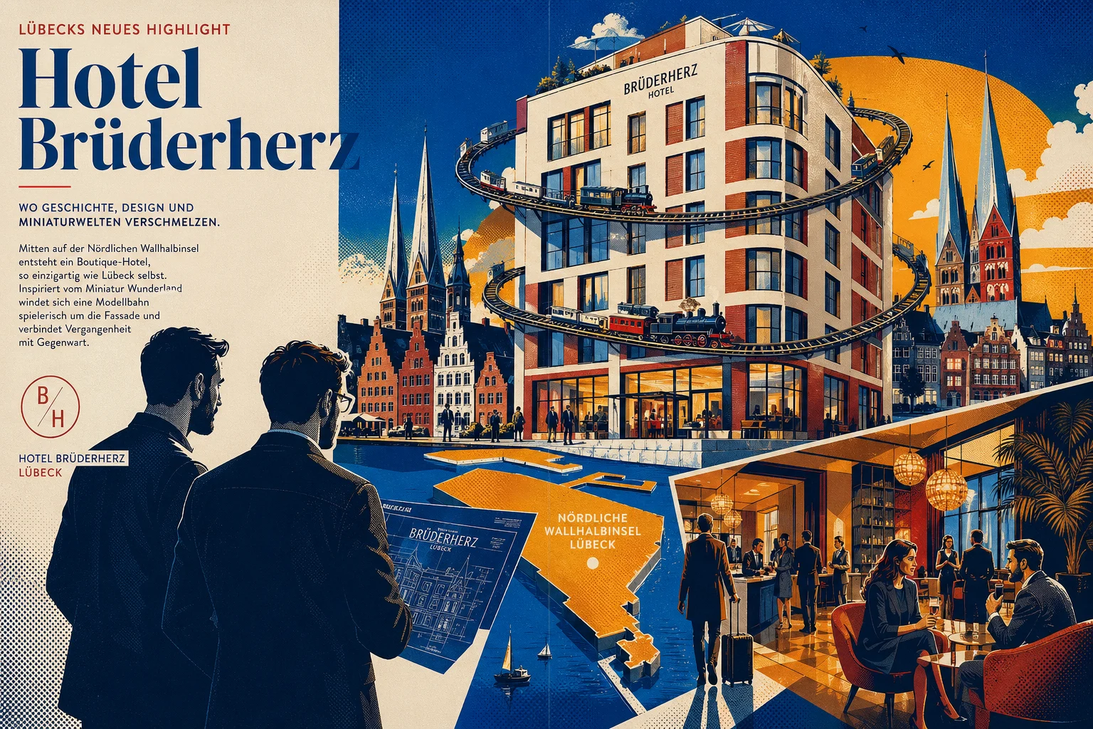 Miniatur Wunderland plant zweites Pierdrei Hotel in Lübeck