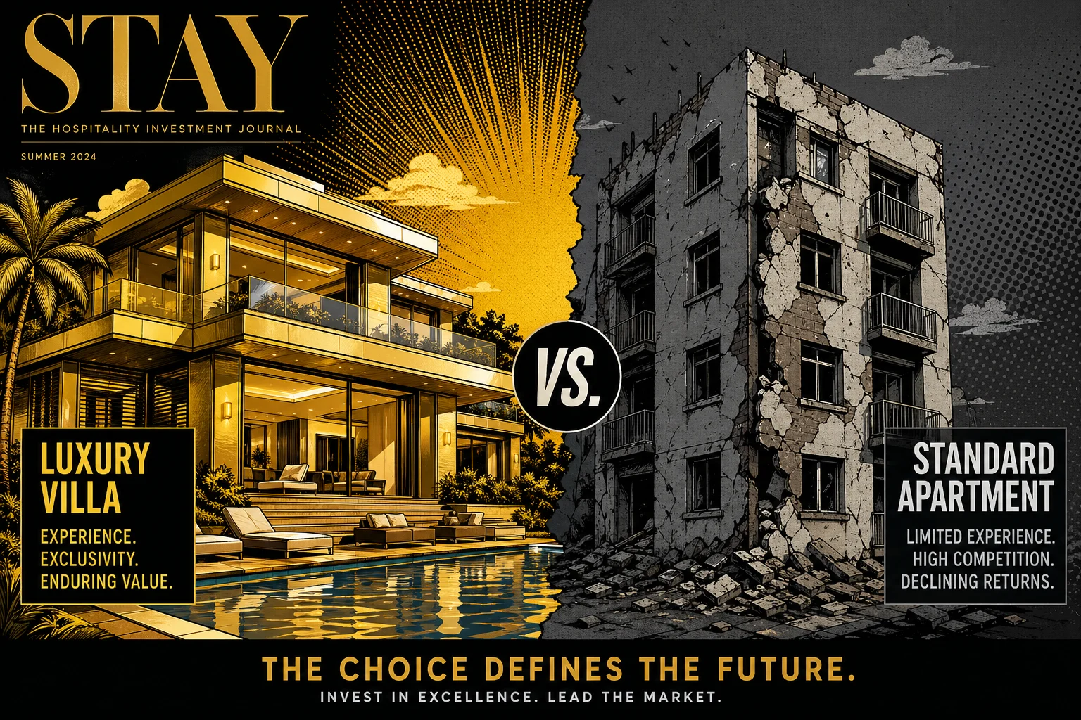 Mittelklasse-Ferienunterkünfte sterben: Luxus übernimmt den STR-Markt