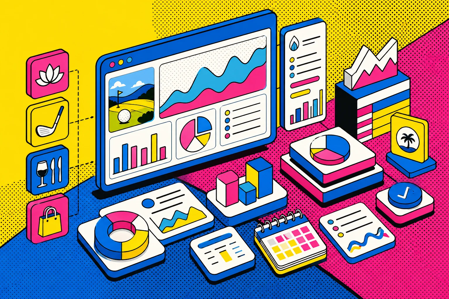 ResortSuite im Detail — vollintegrierte Resort-Suite für Spa, Golf und F&B