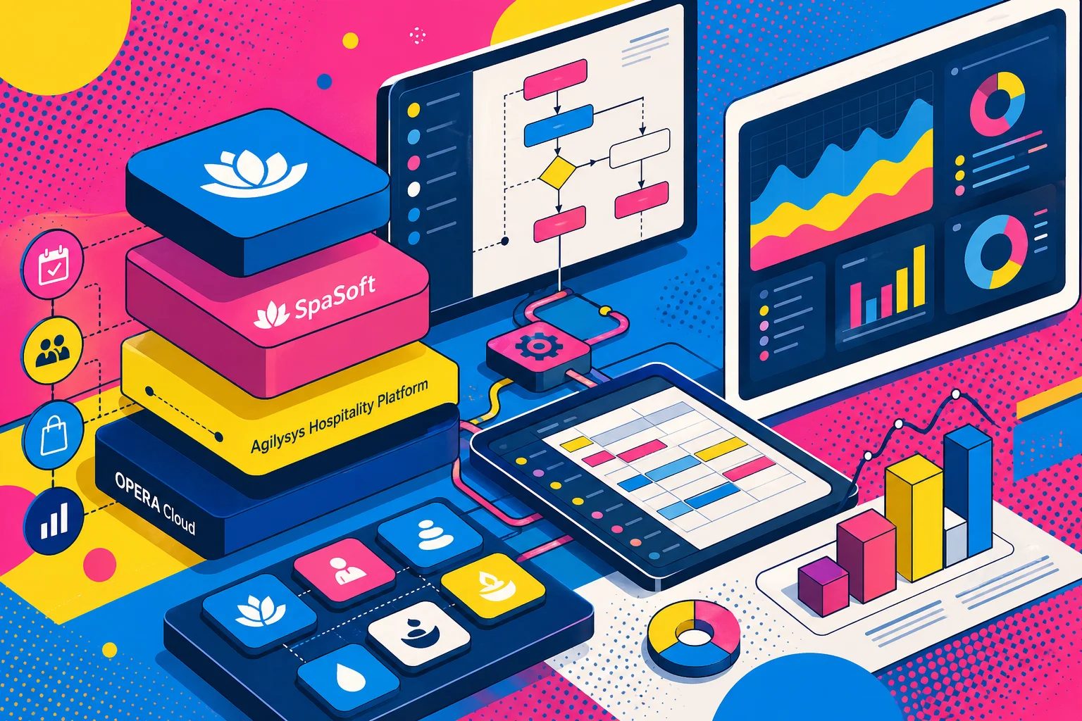 SpaSoft im Detail — Premium-Resort-Spa-Software im Agilysys-Stack