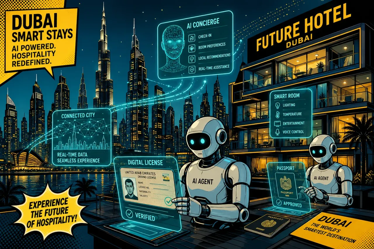 UAE: Wenn KI die Hotellizenz ausstellt