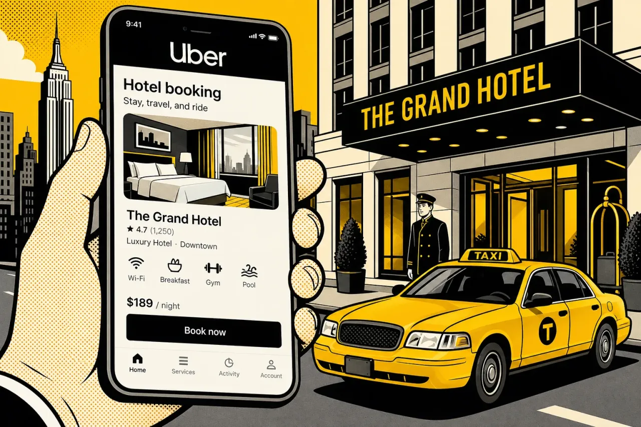 Uber bucht Hotels: Was der Expedia-Deal wirklich aussagt