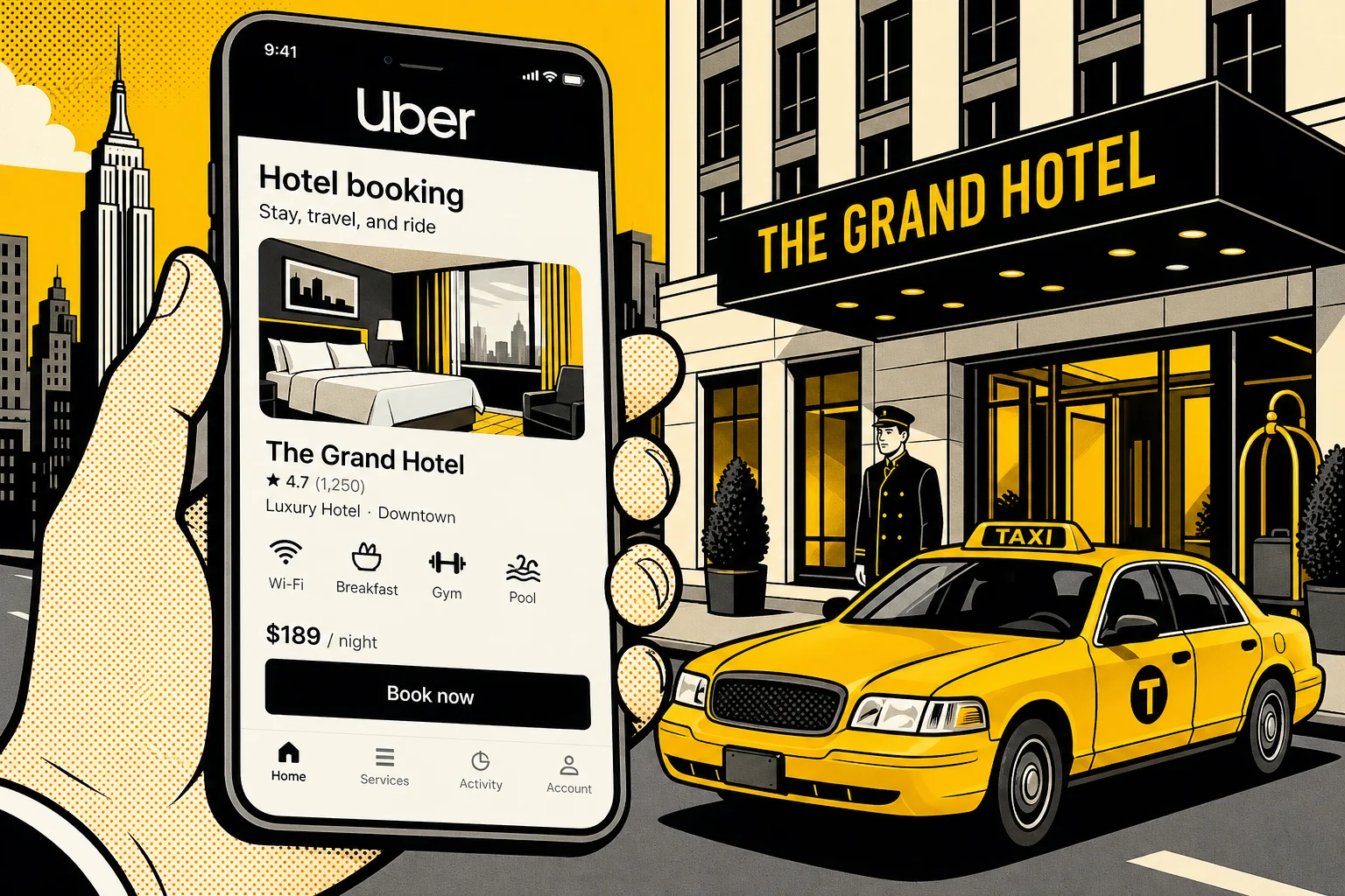 Uber bucht Hotels: Was der Expedia-Deal wirklich aussagt