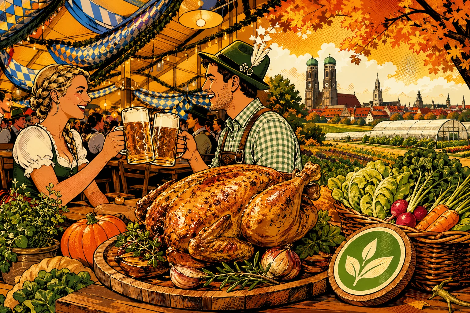 Wiesn-Wirt Schmidbauer: Wie Bio auf dem Oktoberfest funktioniert