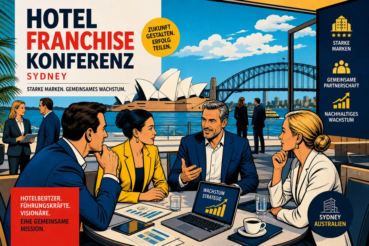 Franchisekonferenz von Accor in Sydney mit Hotelführungskräften und Partnern