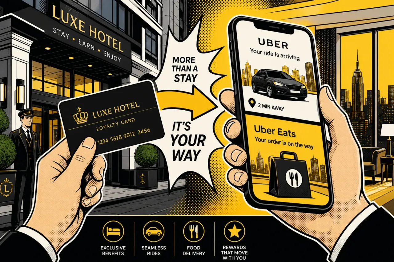 Accor und Uber: Punkte sammeln auf Fahrt und Bestellung