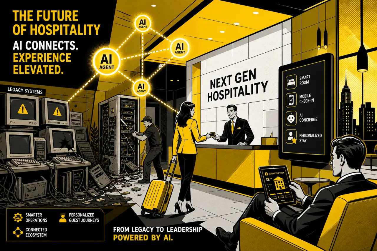 Agentic AI bedroht Legacy-Software in der Hotellerie