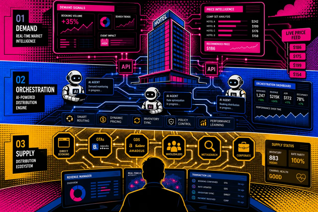 Agentic AI: Wie KI die Hotelverteilung neu schreibt