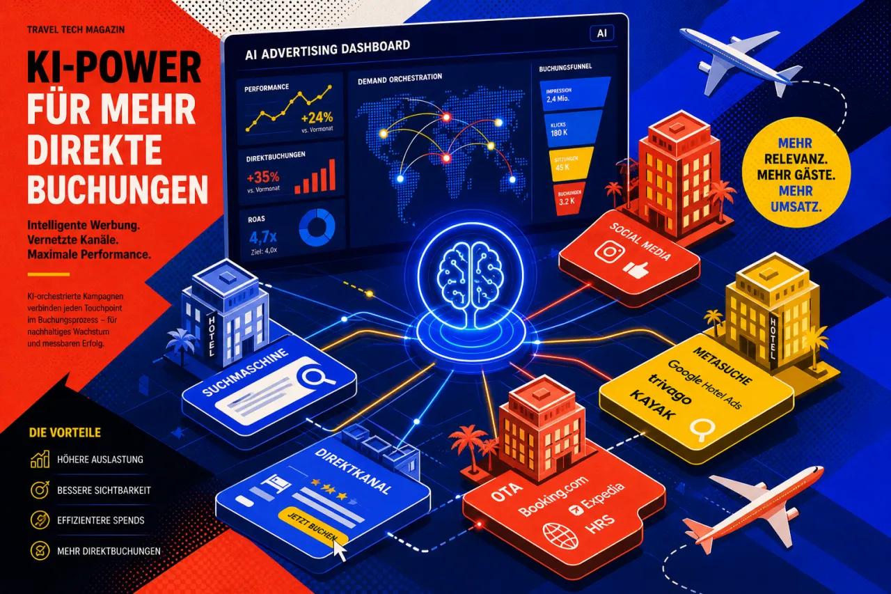 Amadeus startet KI-Plattform für Reisewerbung