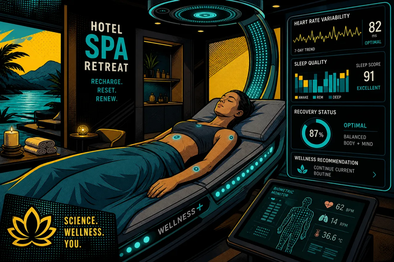 Biohacking statt Badeschaum: Wellness-Hotels werden datensüchtig