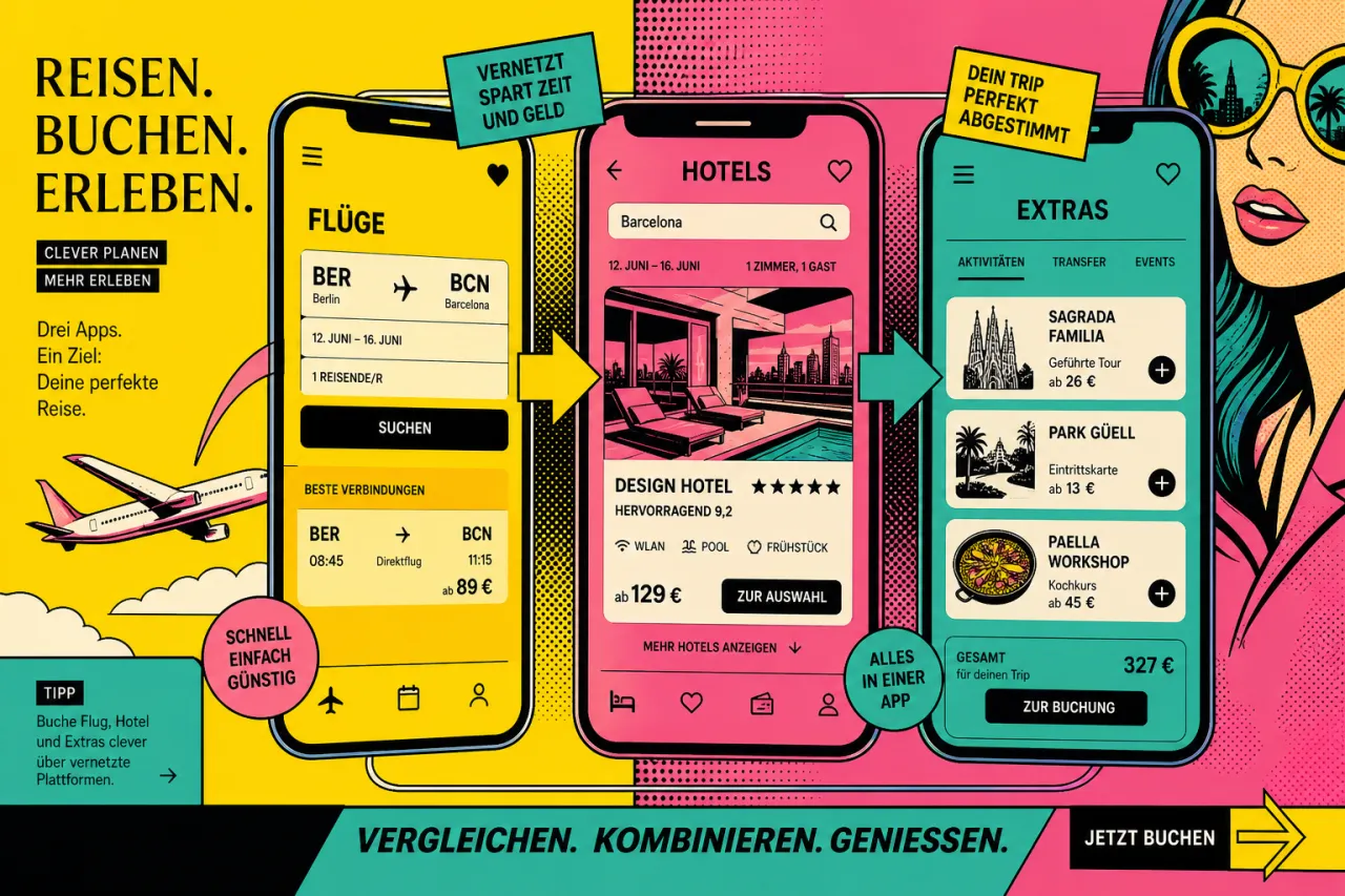 BKNG Ads: Booking Holdings schaltet erstmals Werbung über alle drei OTA-Marken