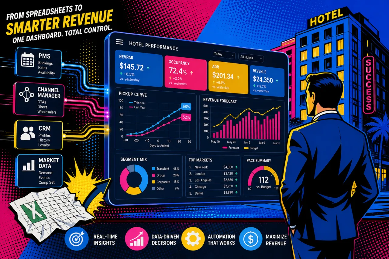 Business Intelligence: Wie Hotels aus Daten echte Entscheidungen machen