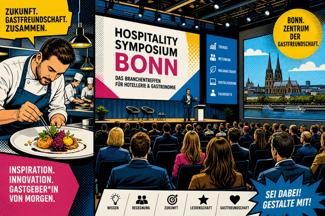 Blick ins World Conference Center Bonn mit Publikum und Bühne beim CHEFS CULINAR Symposium