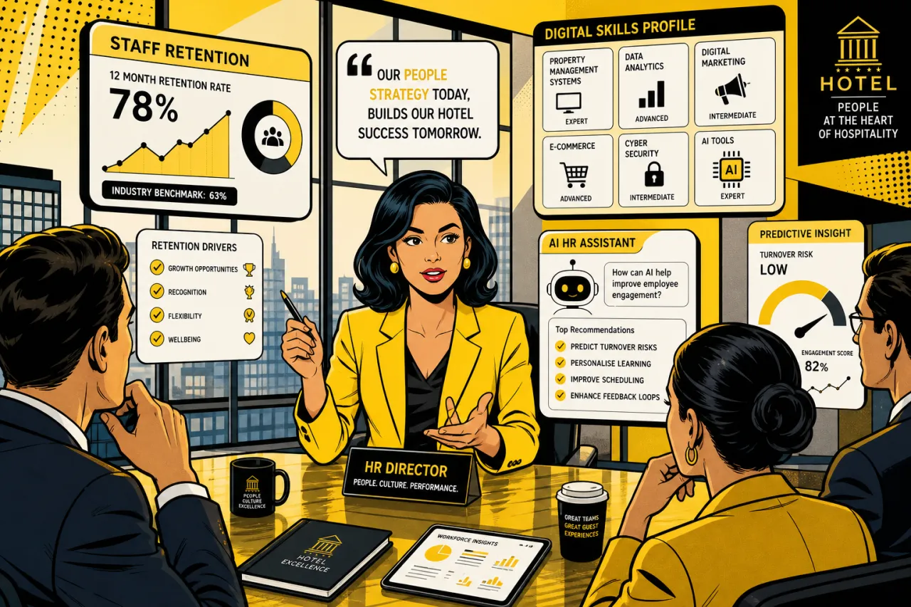 CHRO Report 2026: Hospitality-HR kämpft um Mitsprache