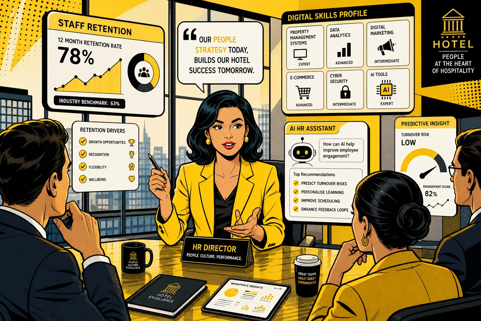 CHRO Report 2026: Hospitality-HR kämpft um Mitsprache