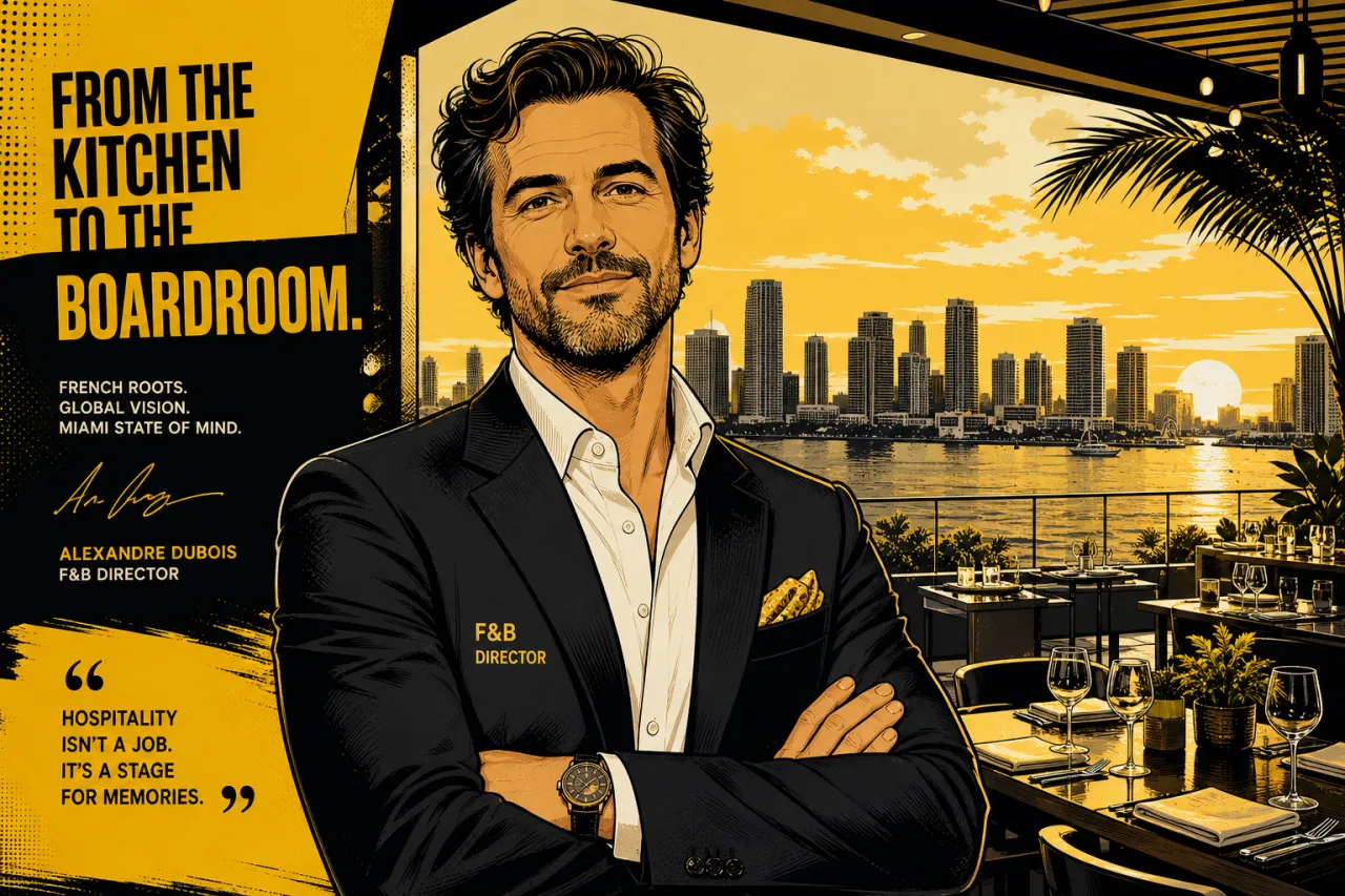 Clement Durand wird F&B-Director im Kimpton EPIC Hotel Miami