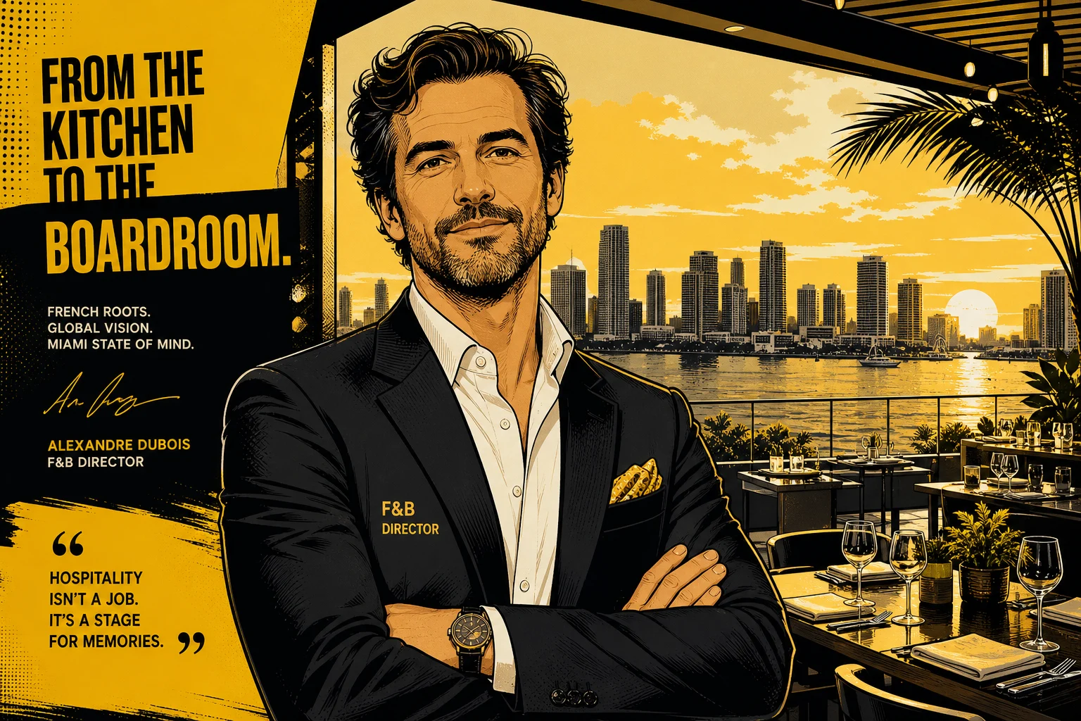 Clement Durand wird F&B-Director im Kimpton EPIC Hotel Miami