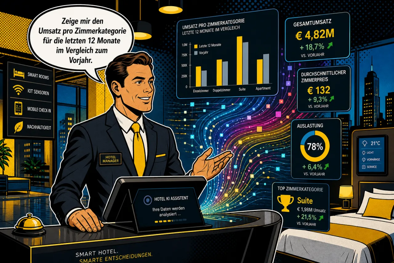 Cloudbeds Ask Signals: Hoteldaten per Spracheingabe abfragen