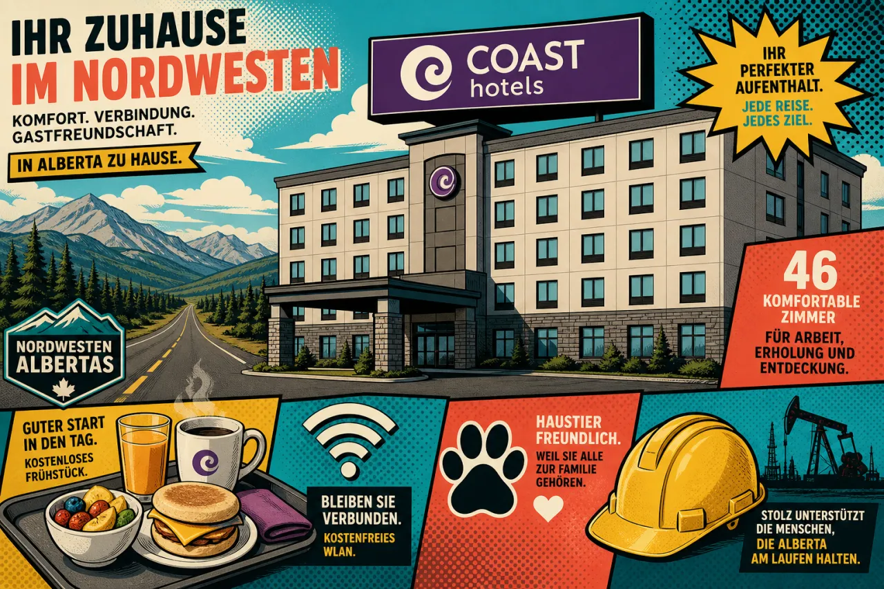 Coast Hotels eröffnet Franchise-Haus in Whitecourt
