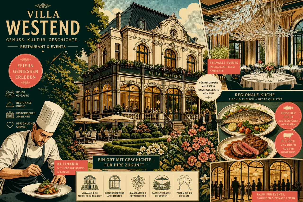 Die Villa Biberach: Restaurant in Denkmalvilla eröffnet