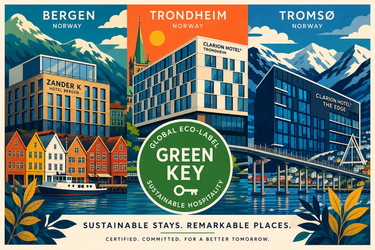 Drei Radisson-Blu-Hotels in Norwegen werden Net-Zero-zertifiziert