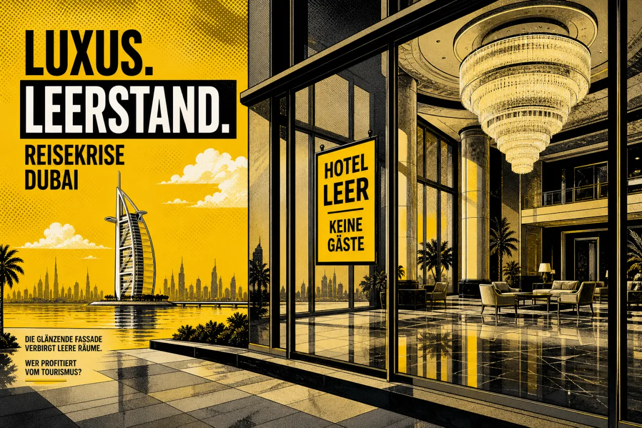 Dubai pumpt 408 Millionen Dollar in den Tourismus – und die Zimmer bleiben leer