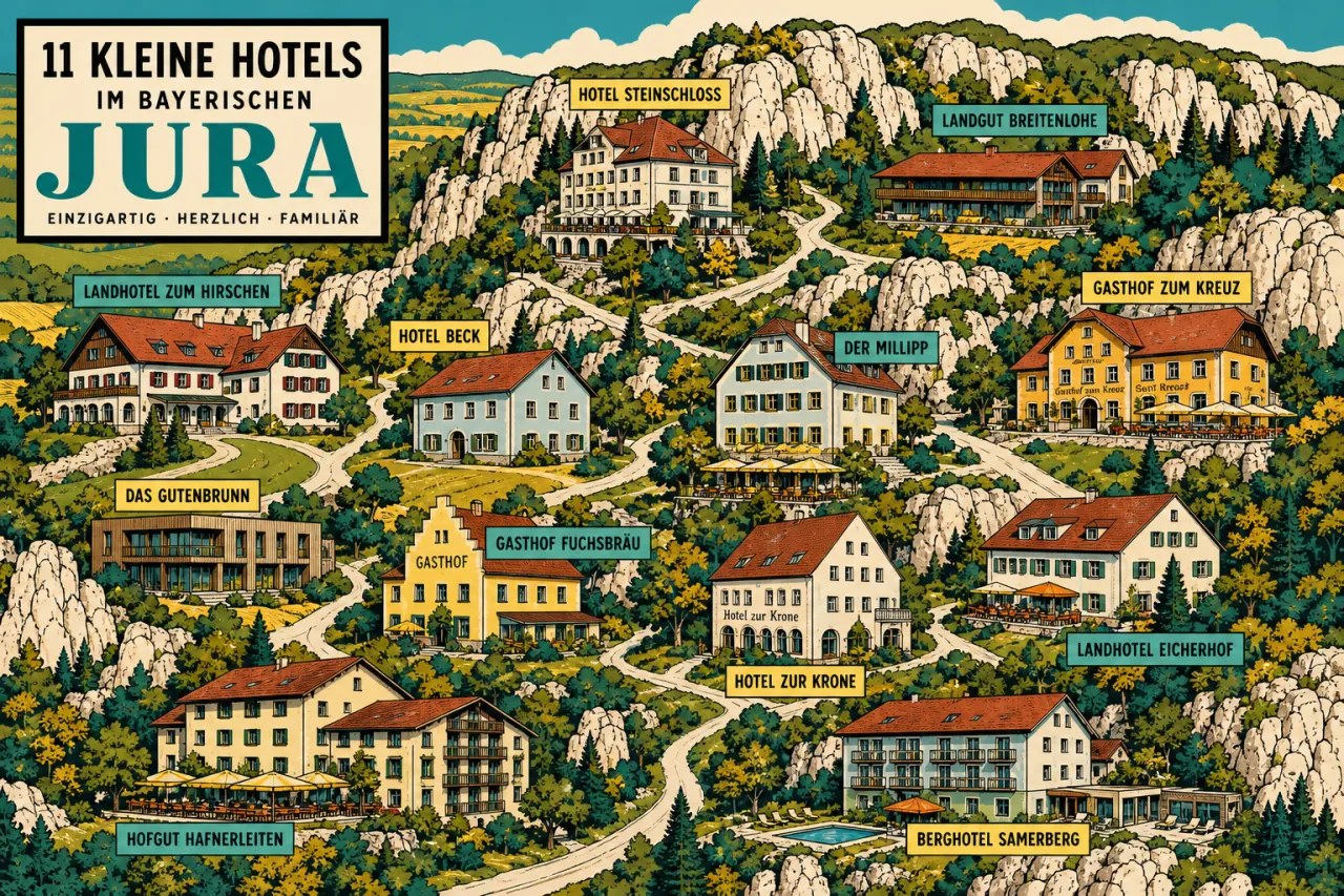 Elf Hotels im Bayerischen Jura tun sich zusammen