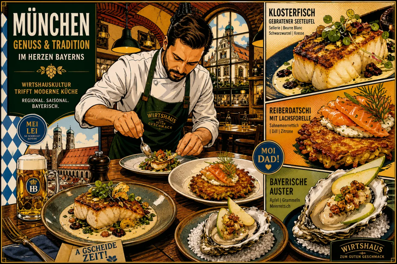 Elsa München: Wohlfühlküche mit Twist hinter dem Hofbräuhaus