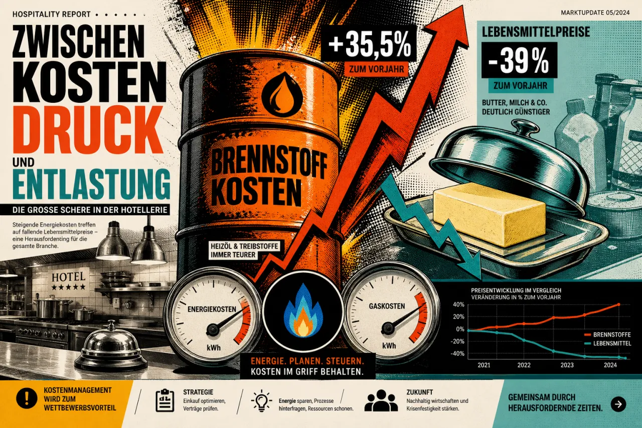 Erzeugerpreise April 2026: Mineralöl treibt Kosten hoch