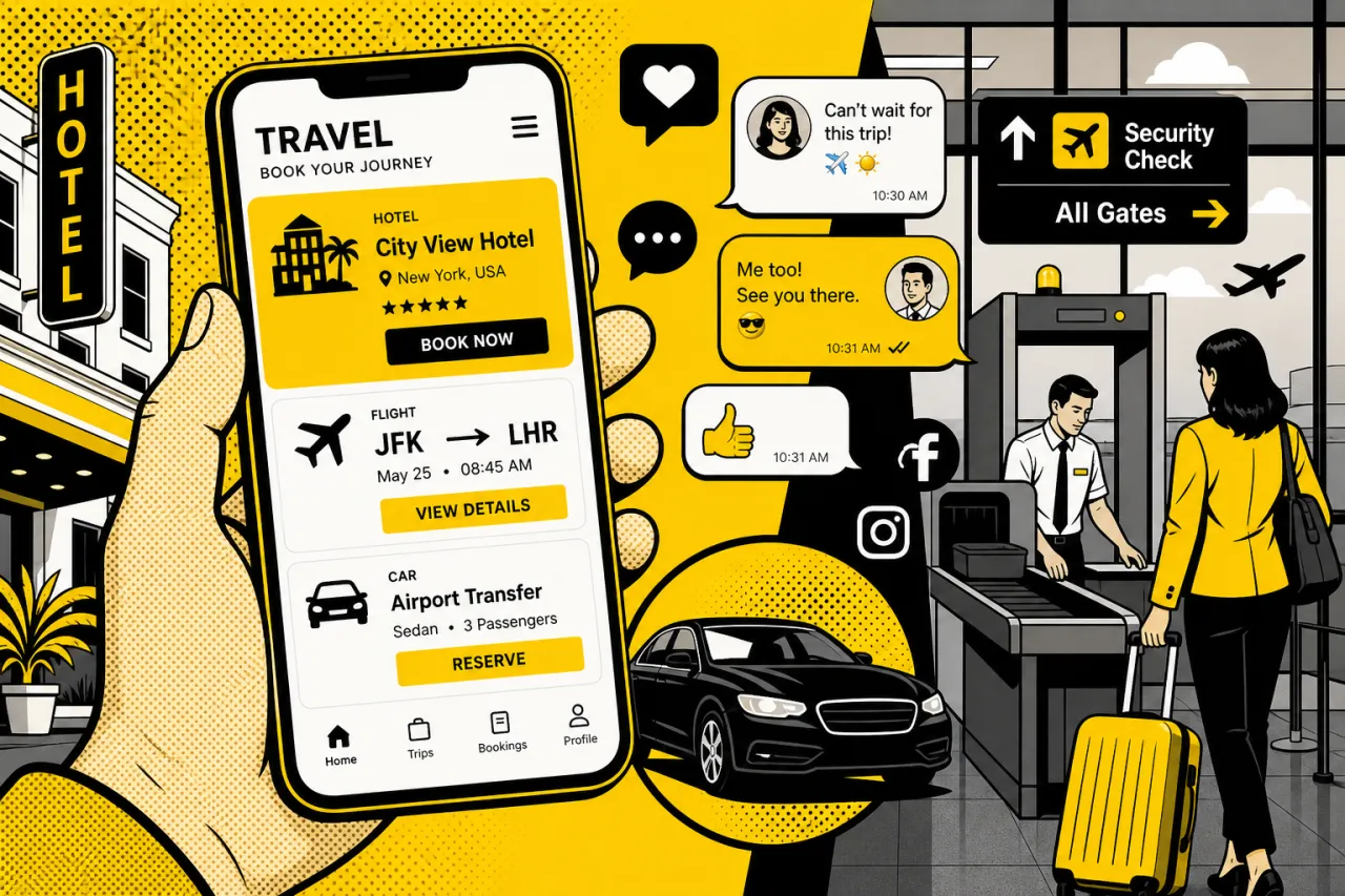 Expedia baut Partnernetz aus: Meta, Uber und Clear im Fokus