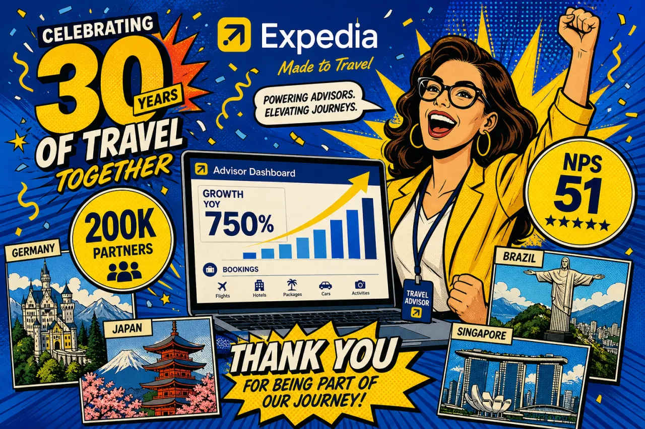 Expedia TAAP: 200.000 Advisor-Partner und 750 % mehr Zufriedenheit