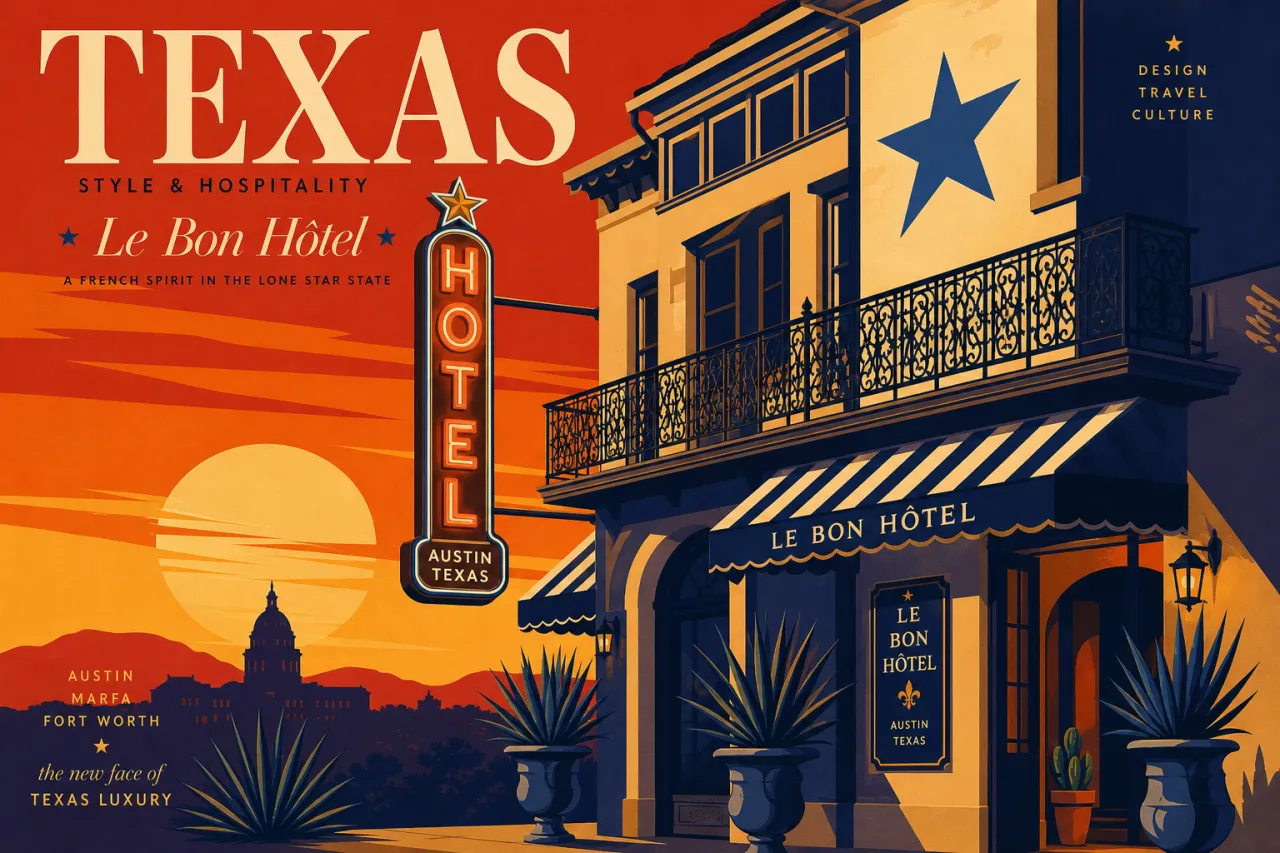 French Cowboys: Wie eine Boutique-Gruppe vergessene Texaner-Hotels rettet
