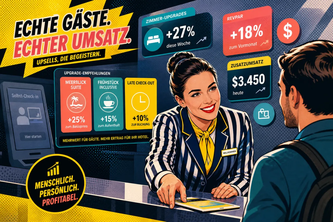 Frontline-Team bringt mehr Upsell im Hotel