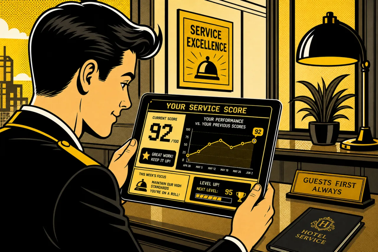 Gamification im Service: Wettbewerb gegen sich selbst