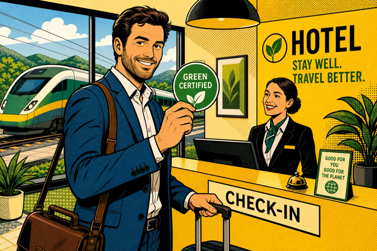 Grünere Geschäftsreisen: So denkt GCSTIMES über nachhaltige Hotels