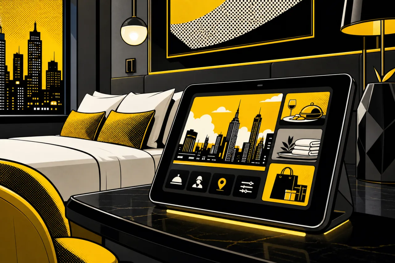 HCN-Tablets: 94 % Nutzungsrate im Luxushotel-Test