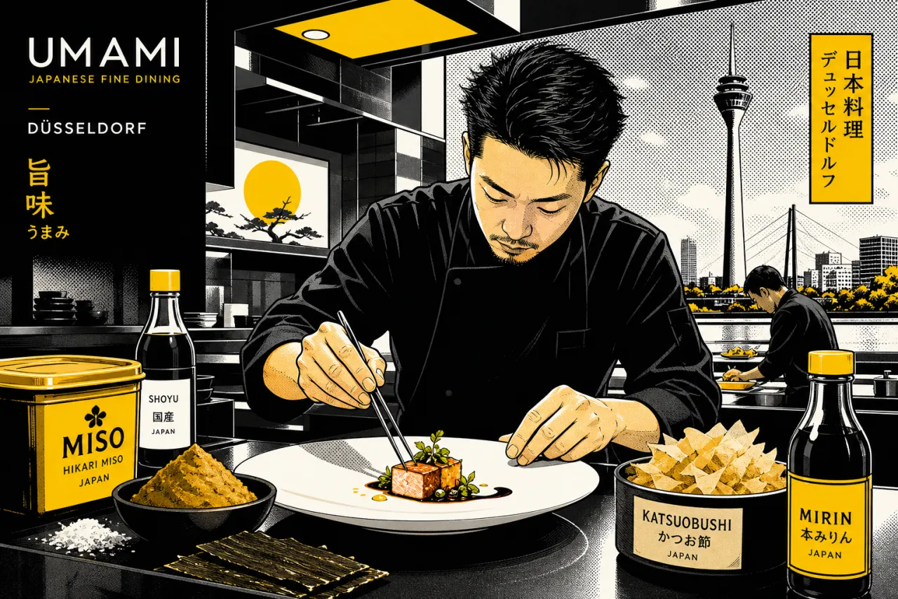 Heso Düsseldorf: Contemporary Japanese Kitchen von Kristiyan Ivanov