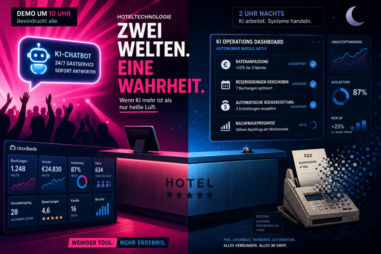 Hotel-AI ohne Demo-Blinken