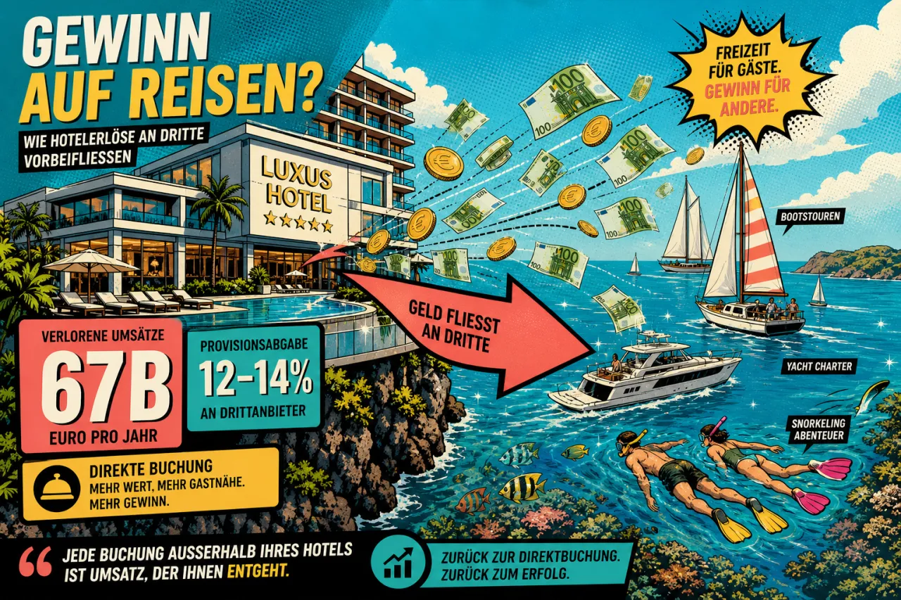 Hotel-Gäste lassen Marine-Umsatz liegen