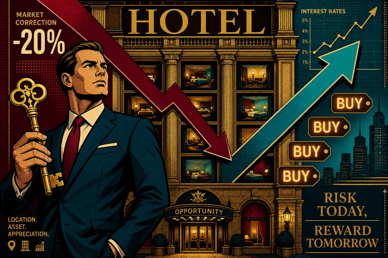 Hotelwerte 20 % unter Peak: Jetzt kaufen oder warten?